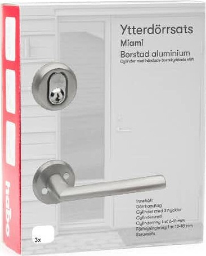 Ytterdørsett Habo Miami