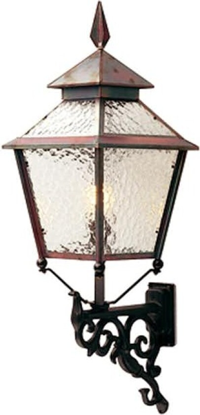 Vegglampe Westal Eriksberg Støpt Kobber/Klar