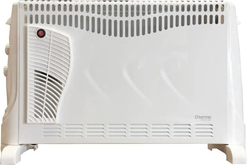 Stråleovn Termo STEEL 2000 W med Turbovifte