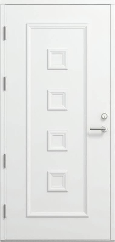 Ytterdør Bygg1 Fjord 07 Hvit