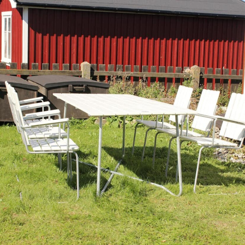 Spisegruppe Eden Wood Amanda med 6 Stoler