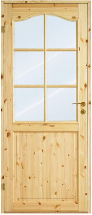 Innerdør Scanflex Siv Furu Klarglass 2x3