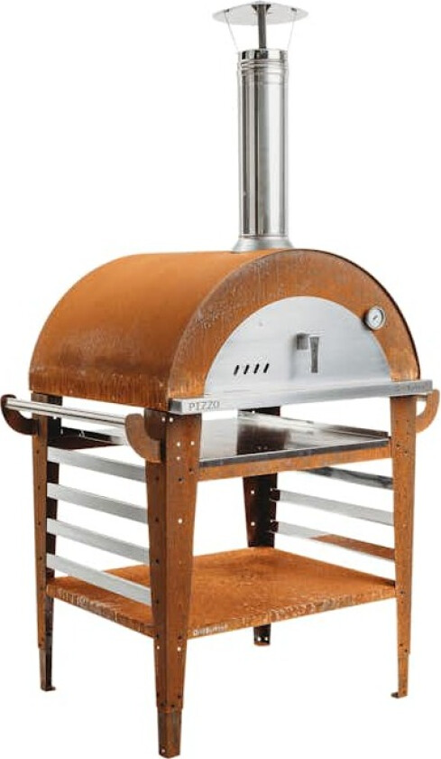 Pizzaovn GrillSymbol Pizzo med Pizzabord