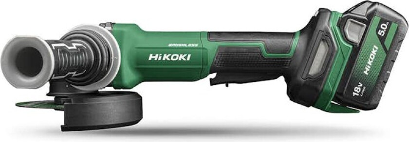 Vinkelsliper Hikoki Power Tools G1813DVF med Batteri og Lader