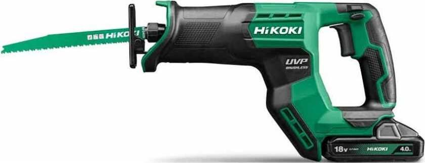 Bajonettsag Hikoki Power Tools CR18DMA 4,0Ah HSC med Batteri