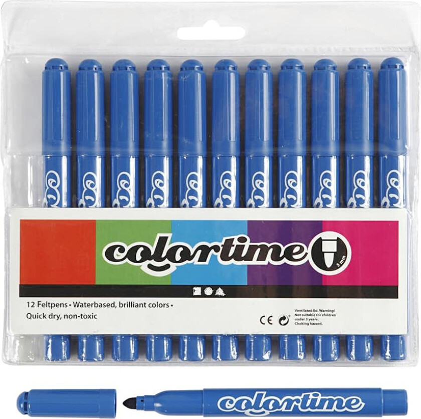 Tusjpenner Creativ Company Colortime Strek 5 mm 1 Pk