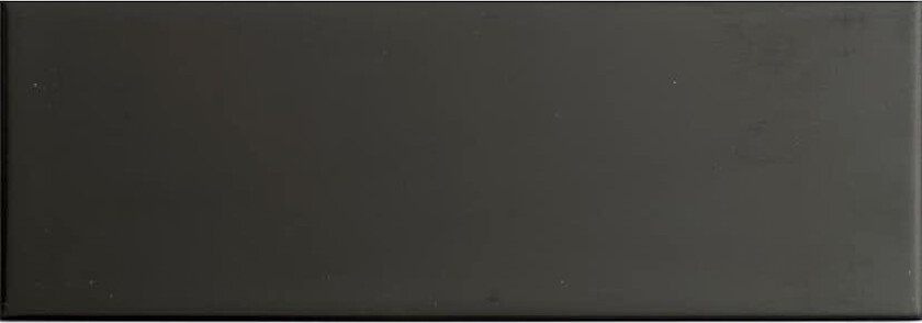 Flis Arredo Color Negro Sort Matt 10x30 cm