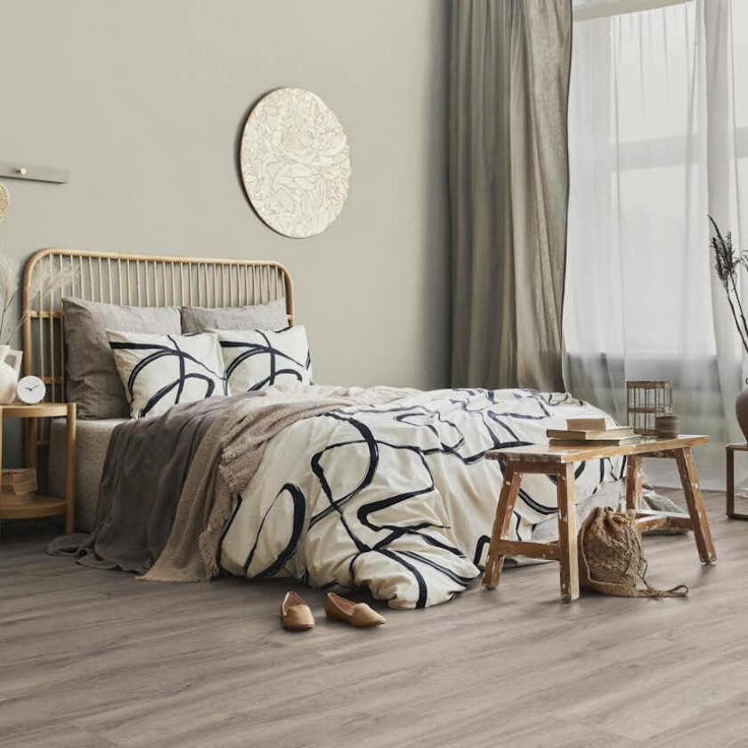 Vinylgulv Gerflor Virtuo 55 Rigid Acoustic Baita Taupe