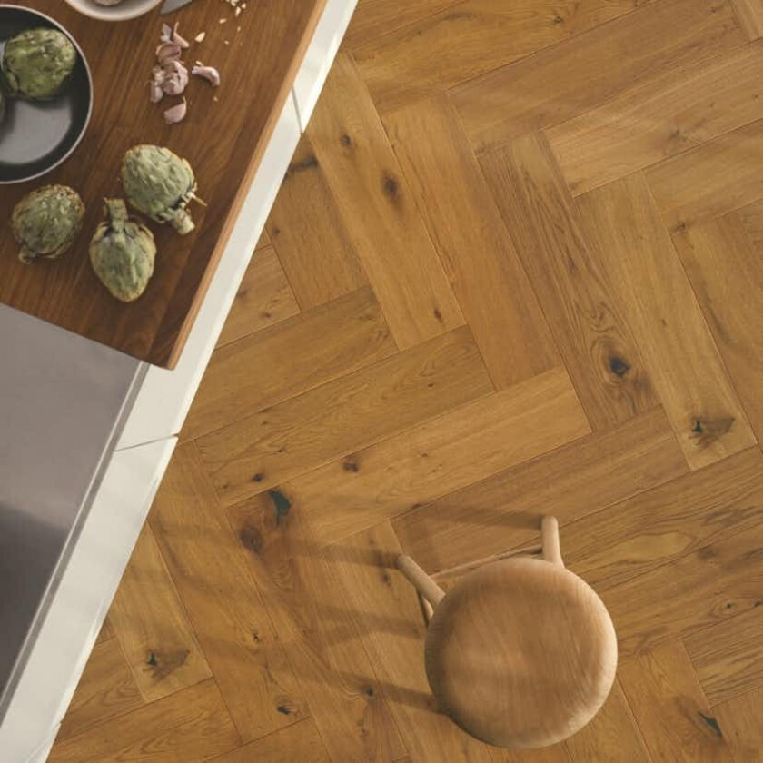 Parkett Pergo W4167 Brown Herringbone Oak