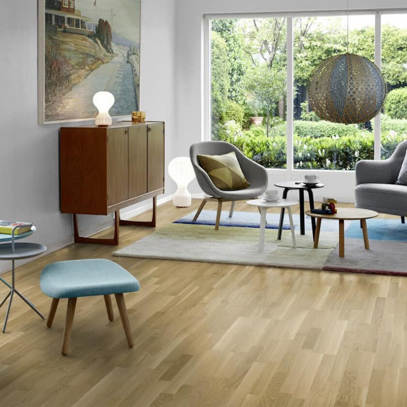Parkett Pergo W1436 Senja Natural Oak 3-Stavs