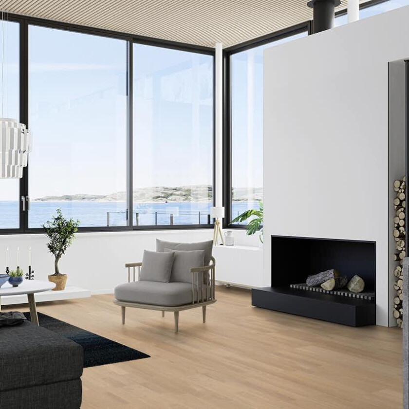 Parkett Boen Eik Andante Live Pure Lakk 3-Stav