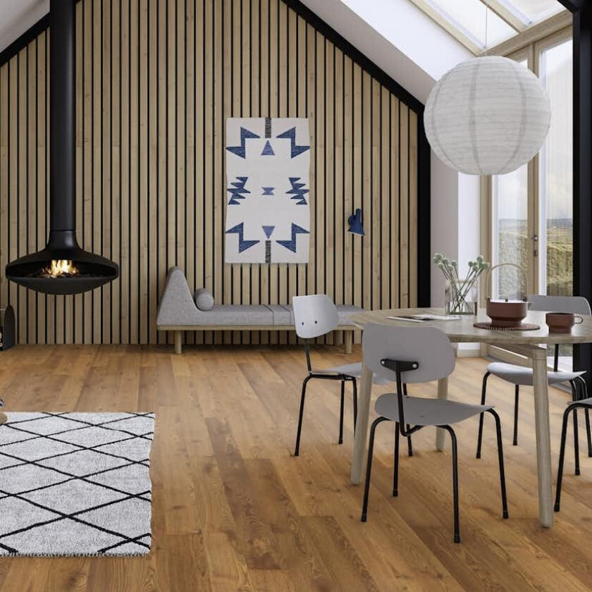 Bilde av Parkett Boen Eik Semi Smoked Oljet 1-Stav