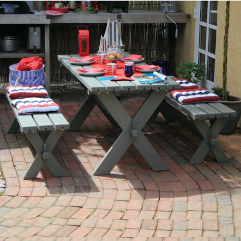 Hagemøbel Gruppe PLUS Nostalgi Grå