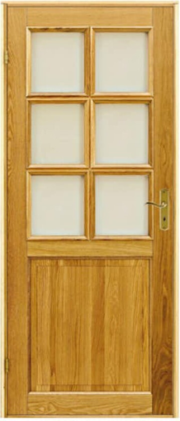 Bilde av Innerdør Scanflex Pia Eik Klarglass