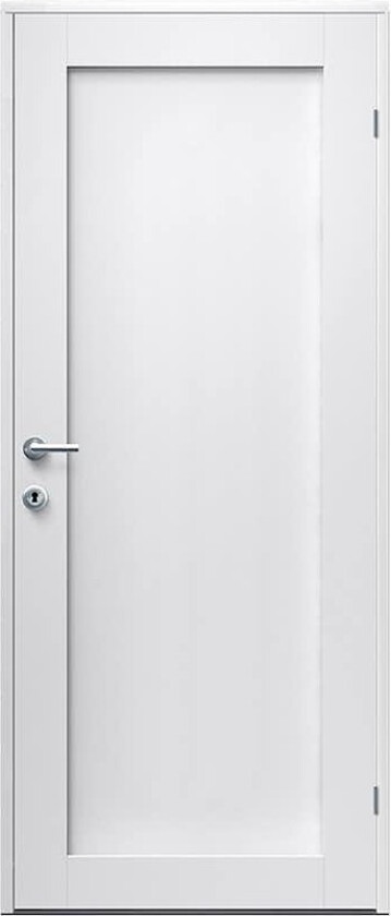 Innerdør Diplomat Contur Hvit Tett 1 Speil