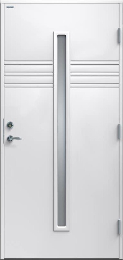 Ytterdør Diplomat Felicia Klart Glass