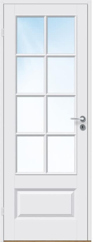 Innerdør Bygg1 Ida Kompakt FW Klarglass