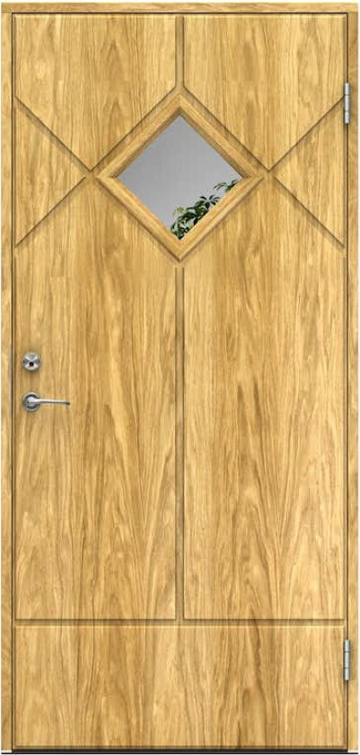 Ytterdør Swedoor Schumann Eik