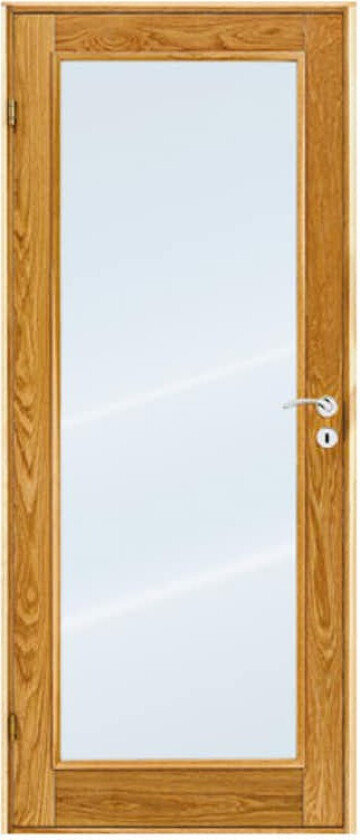 Innerdør Scanflex Trend 1 Lakkert Eik Klarglass