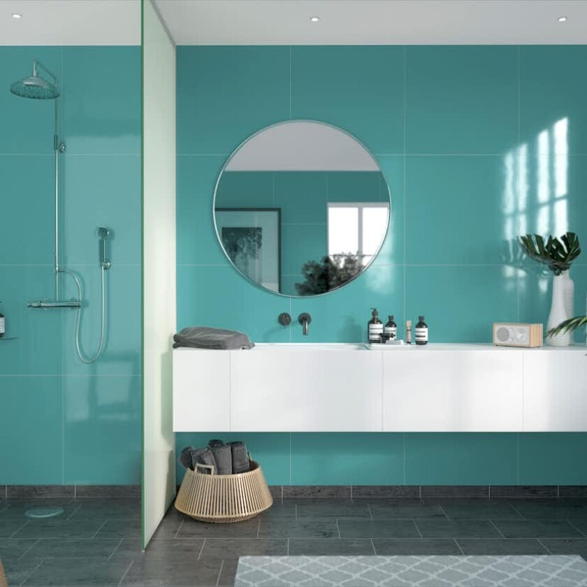 Baderomspanel Fibo 2212-6060 Aquamarine
