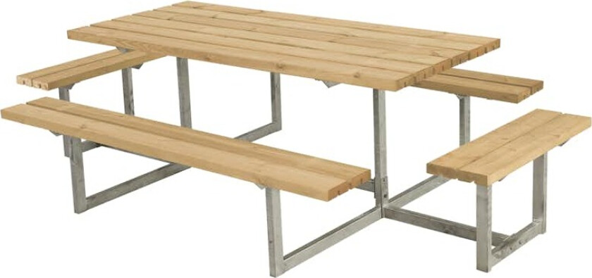 Piknikbord PLUS Basic med Påbygning 260 cm