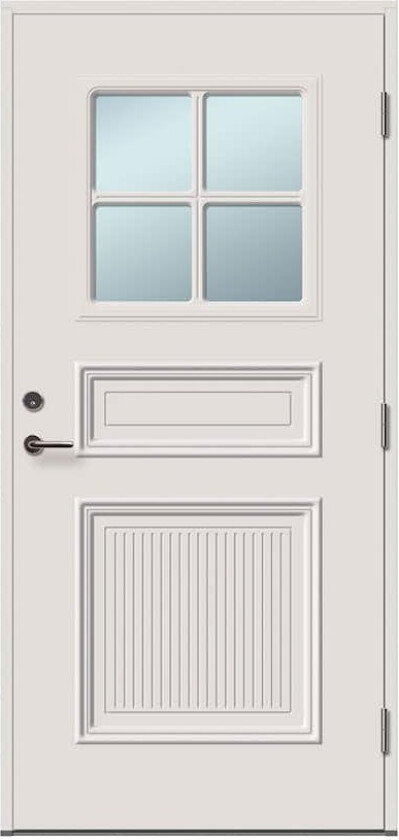 Ytterdør Tundøren Tun 414 Tett Hvit