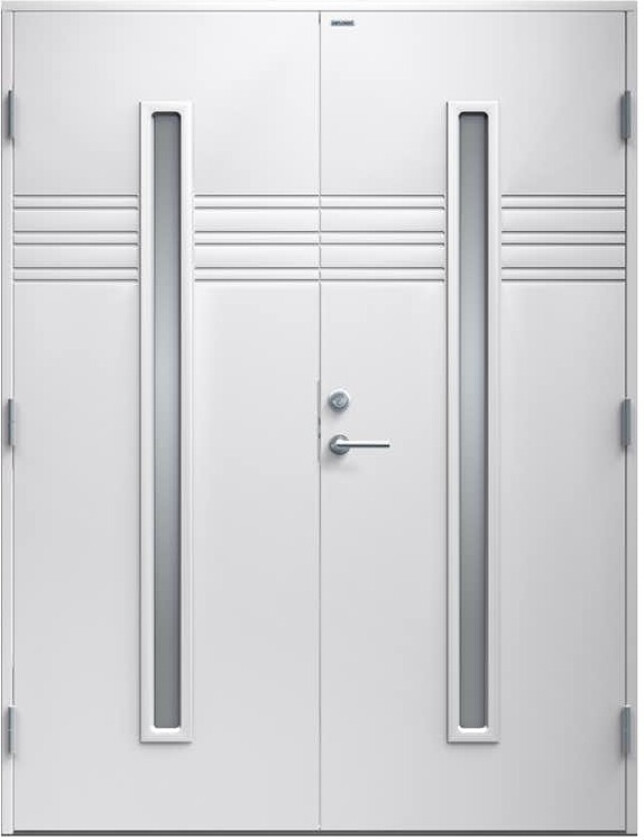 Tofløyet Ytterdør Diplomat Felicia Klart Glass