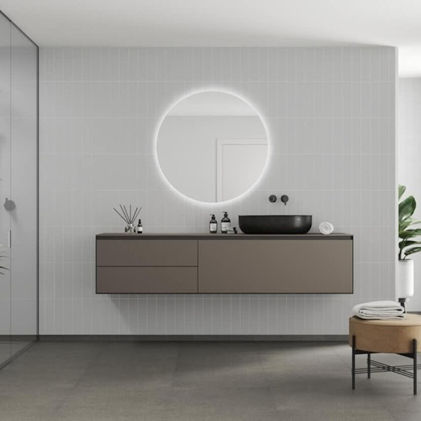 Baderomspanel Fibo 2090-M0830 Light Grey