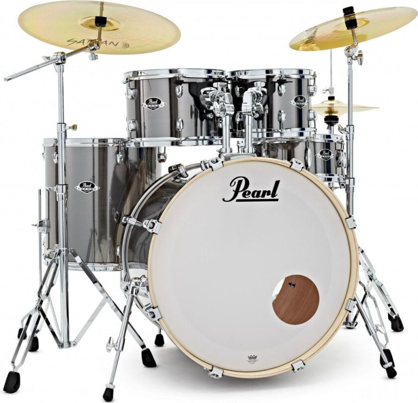 Pearl Export EXX 22" Rock Trommesett Smokey Chrome