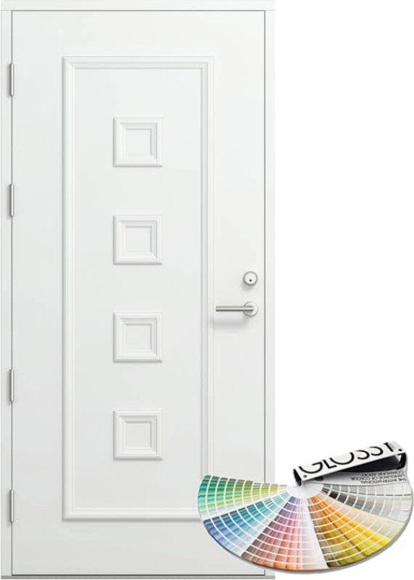 Ytterdør Bygg1 Fjord 07 Valgfri Farge