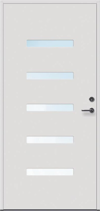 Ytterdør Bygg1 Forus 19 Klarglass