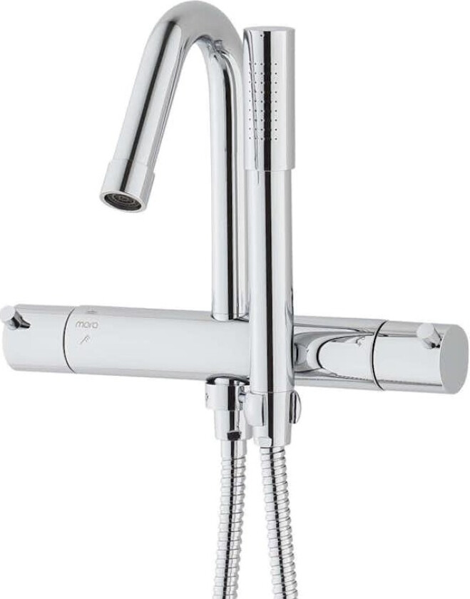 Badekarbatteri Mora Izzy Regular med Hånddusj