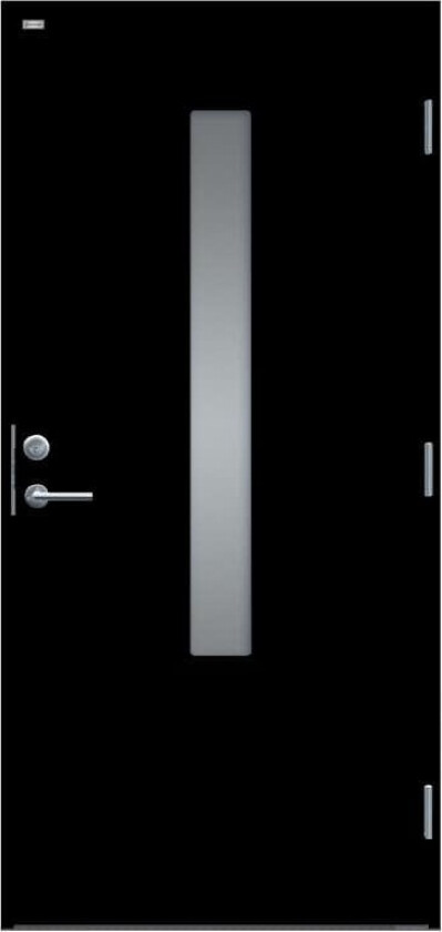 Ytterdør Diplomat Laila Klart Glass