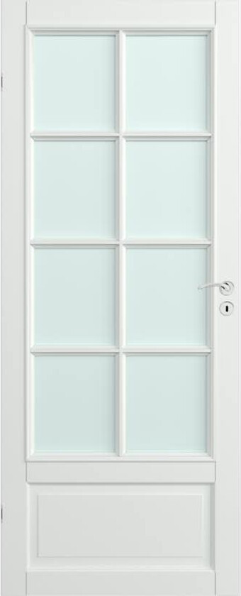 Innerdør Scanflex Skjold Klarglass 2x4