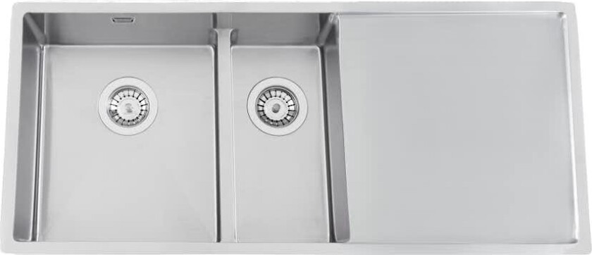 Kjøkkenvask Nordic Tech Radius 601 X Nickel