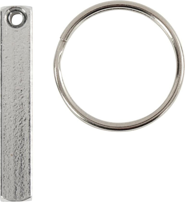 Nøkkelringkit Creativ Company Str 40x5 mm 6 stk/1 Pk