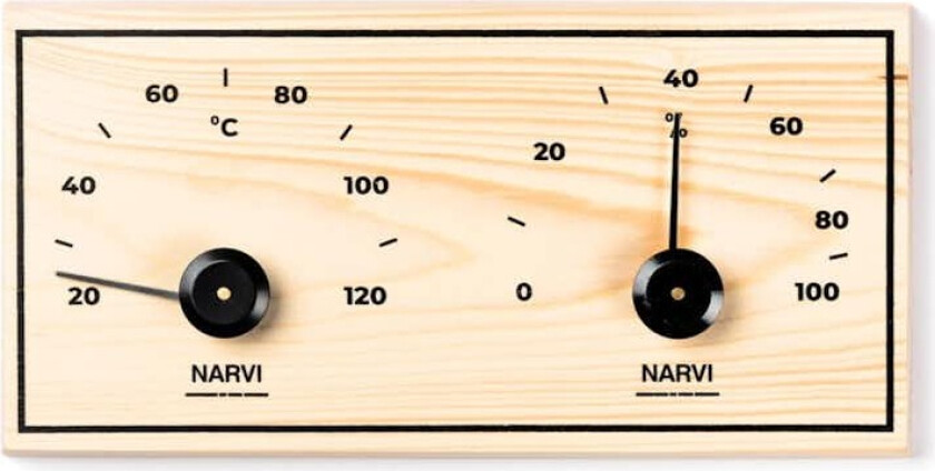 Termometer/Hygrometer Narvi Furu
