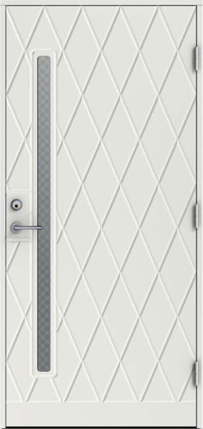 Ytterdør Diplomat Vanja Klart Glass