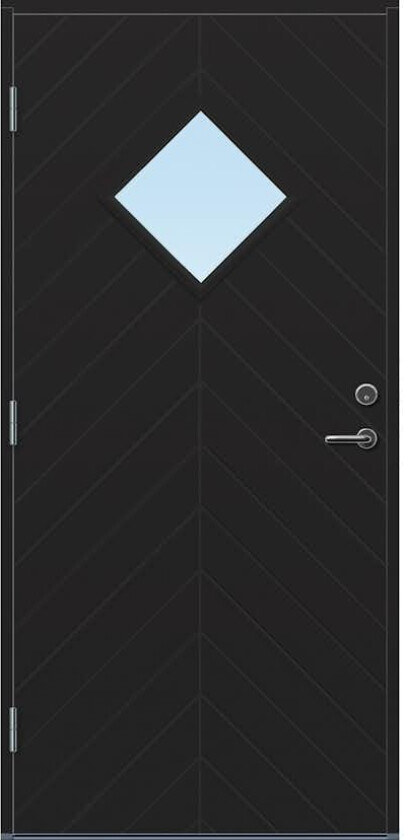 Ytterdør Bygg1 Geilo Klarglass