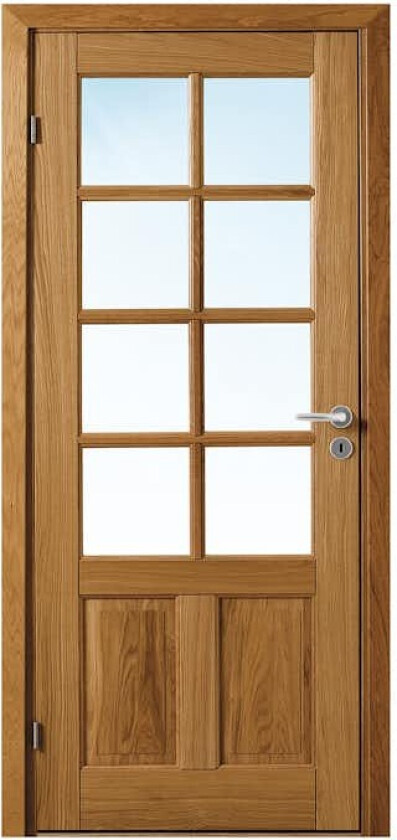 Innerdør Bygg1 Thor EIK FW Eik Klarglass