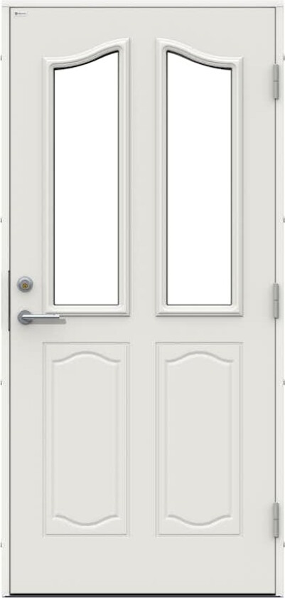 Ytterdør Diplomat Ingrid Klart Glass