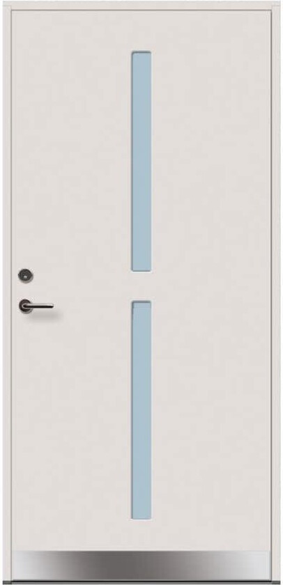 Ytterdør Tundøren Tun 655 Funkis Hvit