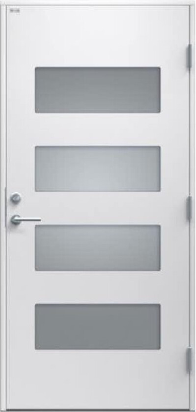 Ytterdør Diplomat Alma Klart Glass