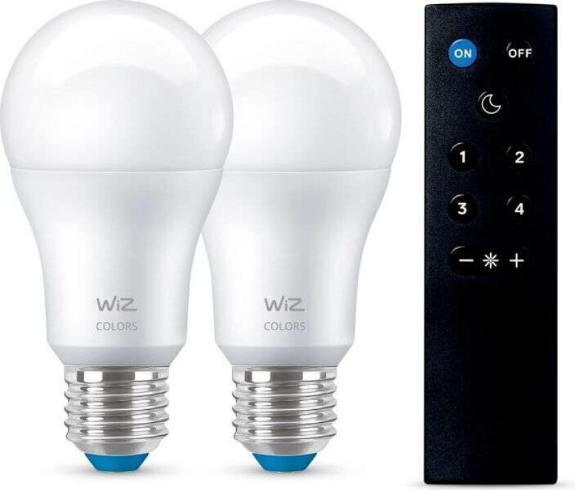 Startsett WCA 2x8,5W A60 E27 WiFi + Fjernkontroll - 60435