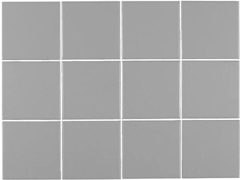 Klinker Arredo Unicolor Mid Grå 10x10 cm