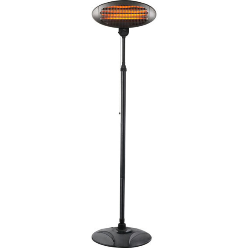 Terrassevarmer med Gulvstativ Quarts 2000W - 5401359