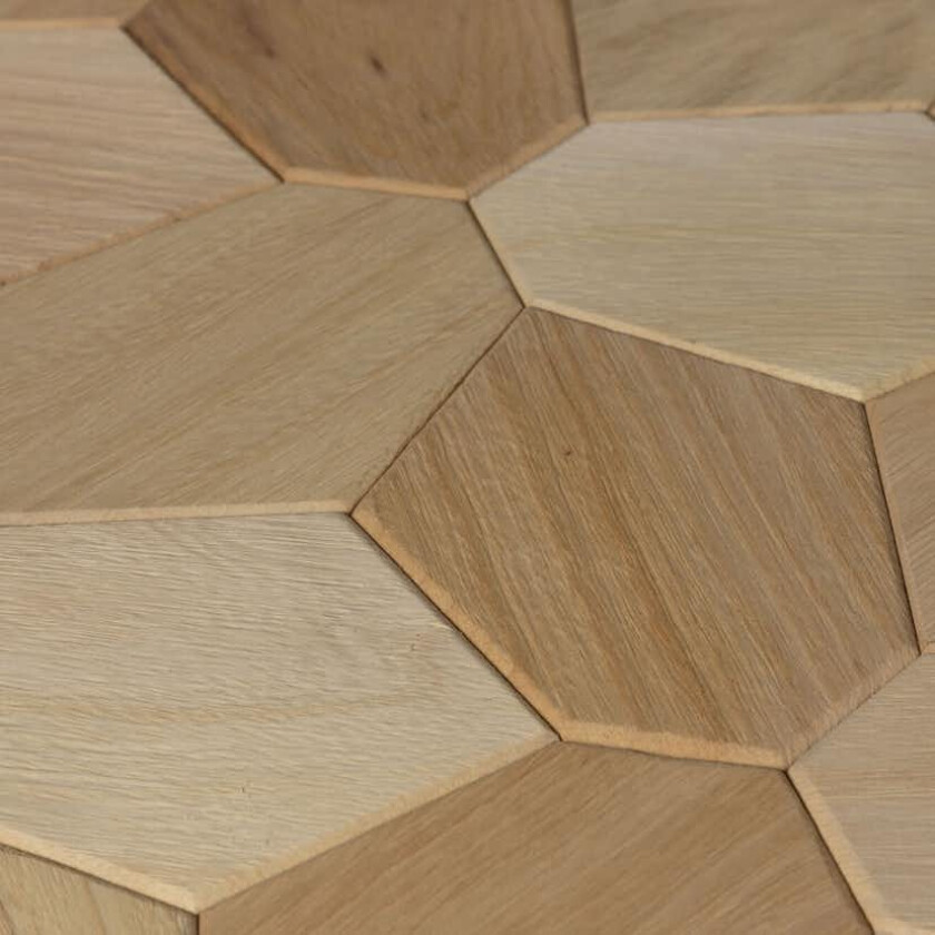 Veggpanel Emotionwood Hexagon