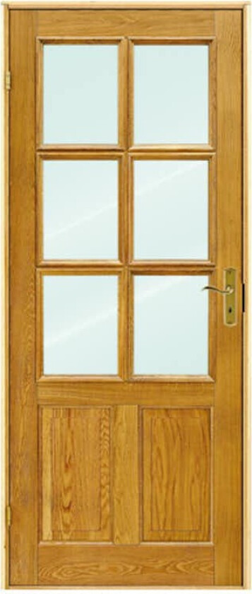 Innerdør Scanflex Eirin Eik Klarglass