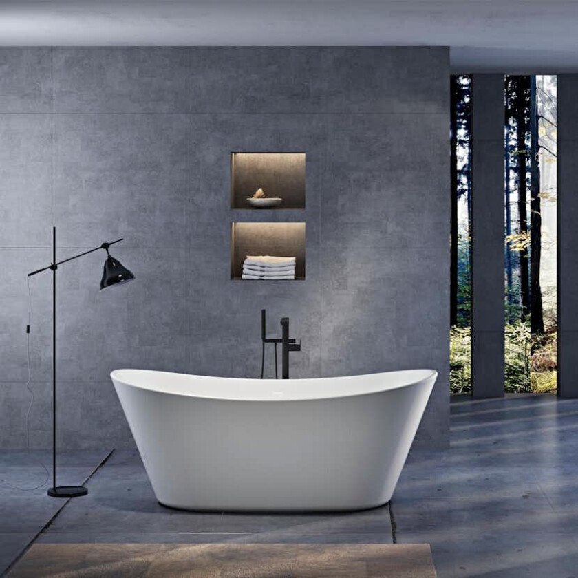 Badekar Bathlife Ideal Relax Hvit
