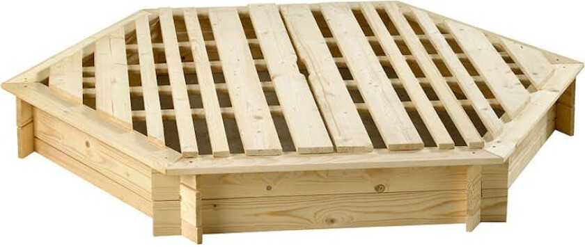 Bilde av Sandkasse Jabo Sekskantet Inkl. Lokk